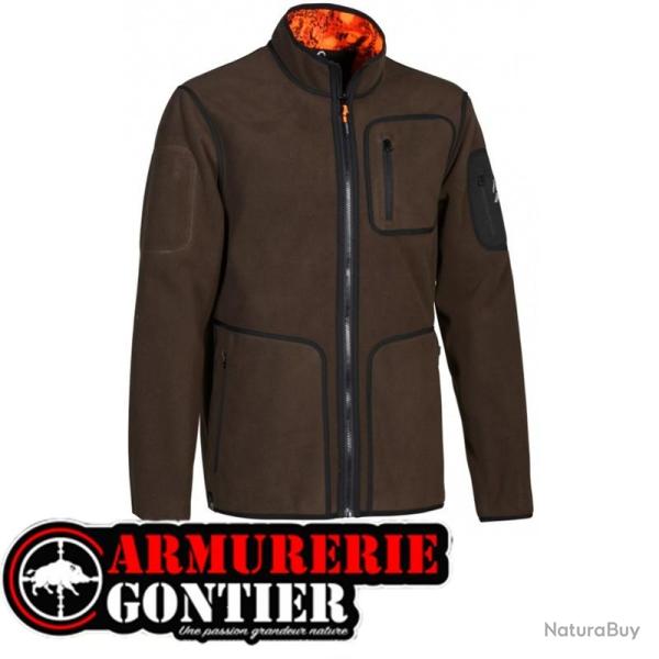 Blouson polaire r�versible ProHunt Drahthaar Coupe-vent Viper Blaze M