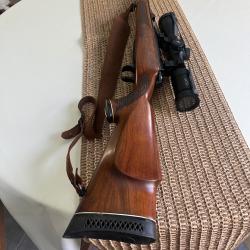 Carabine BSA CF2 luxe, calibre 270 winchester &eacute;quip&eacute;e d'une lunette GPO spectra 1.5-9x44.