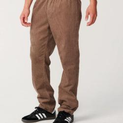 Pantalon Velours Homme Rip Curl "Classic Surf Double Cord Pant" L Marron