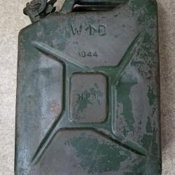 Jerrican Arm&eacute;e Anglais GB 1944 MB WW2