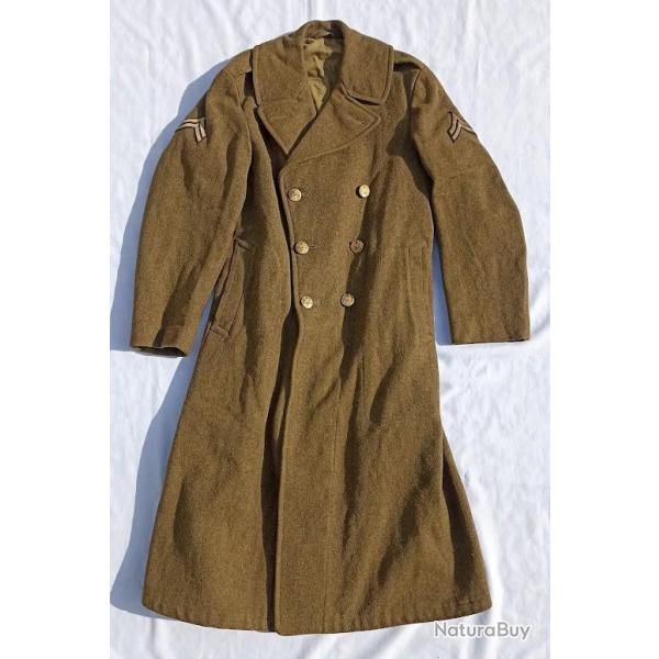 Capote US Army Over coat wool 1941 nominative WW2