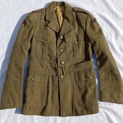 Vareuse troupes Canadienne service dress WW2