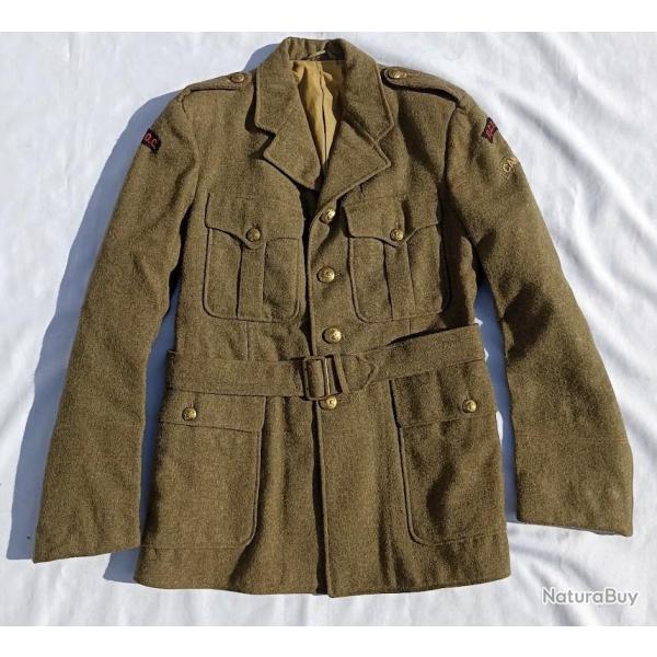 Vareuse troupes Canadienne service dress WW2