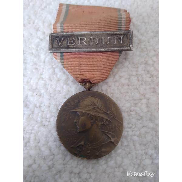 Medaille de Verdun, mod�le Prudhomme, ww1