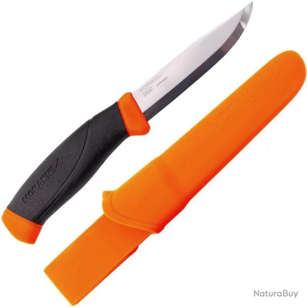 Couteau de survie Mora Companion orange
