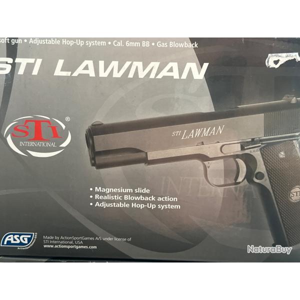 Sti lawman gaz culasse mobile full m�tal Neuf