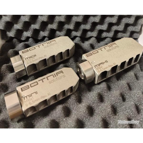 Botnia midi frein de bouche - 222/6.5/7mm / M18 / Gris