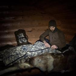 H&auml;rkila One camo HSP sleeping bag