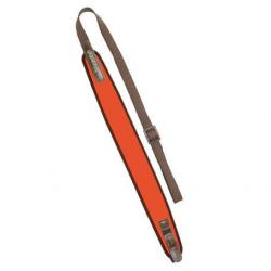 Niggeloh Bretelle N&eacute;opr&egrave;ne pour Carabines avec Attaches Rapides - Orange