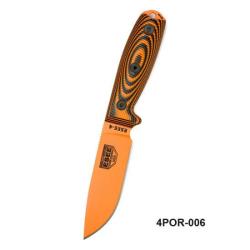 Poignard ESEE-4 3D HANDLE orange ou vert - Vert