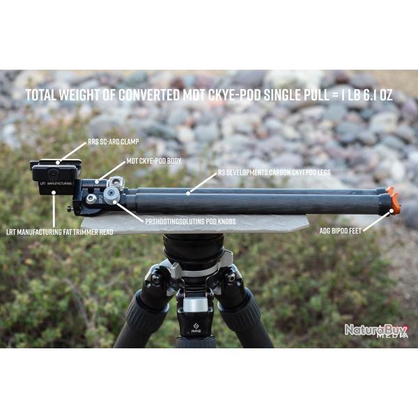 R3d jambes carbones bipied mdt CKYE-POD
