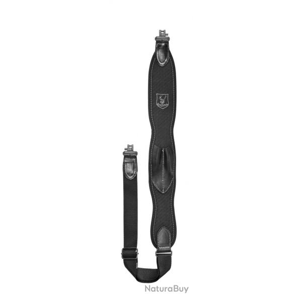 Riserva bretelle carabine cuir carbone