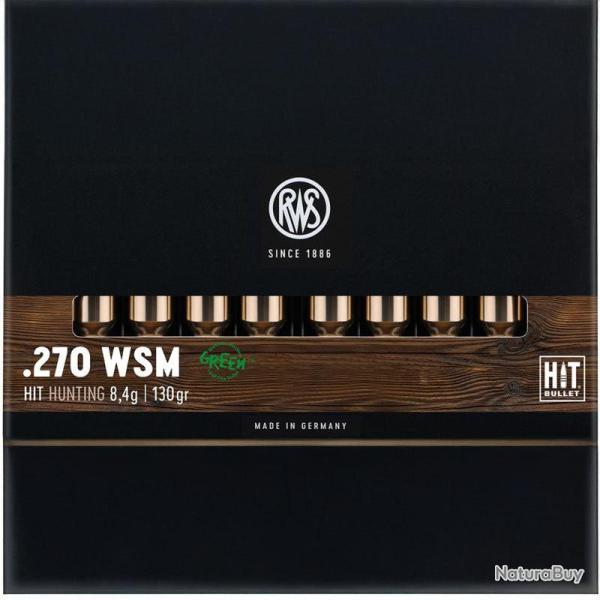 RWS 270 WSM HIT 130GR