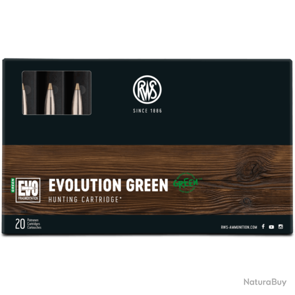 RWS 6.5x57R EVO GREEN 6gr