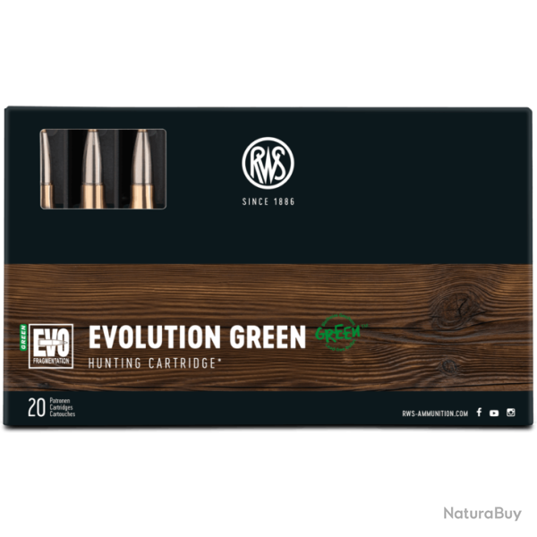 RWS 6.5x68 EVO GREEN 6gr
