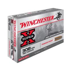 WINCHESTER 308 POWER POINT 180GR