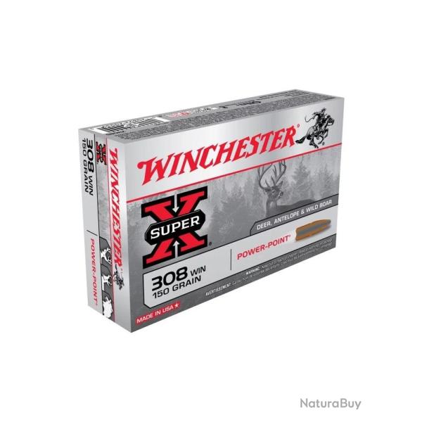 WINCHESTER 308 WIN 150GR POWER POINT