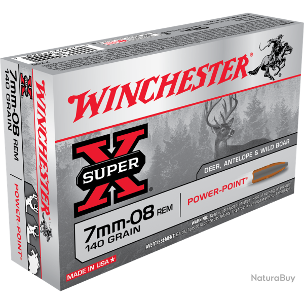 WINCHESTER 7.08 POWER POINT 140GR