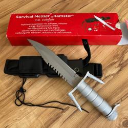Couteau militaire ou de survie Ramster copie du Buckmaster BUCK 184