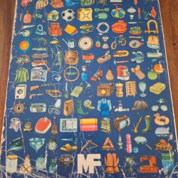 Ancien catalogue Manufrance � Couverture illustr&eacute;e "Objets MF" (Ann&eacute;es 73)