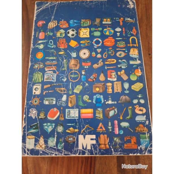 Ancien catalogue Manufrance � Couverture illustr�e "Objets MF" (Ann�es 73)