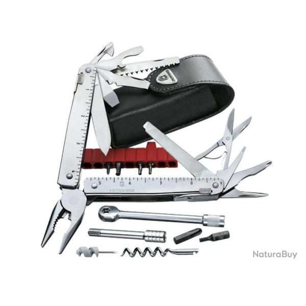 Pince multifonctions - Victorinox Swisstool X Plus Ratchet avec �tui cuir 3.0339.L