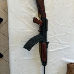 carabine STV, MK, 67, calibre 7,62 &times; 39, crosse bois