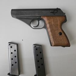 Pistolet Mauser HsC en 7,65