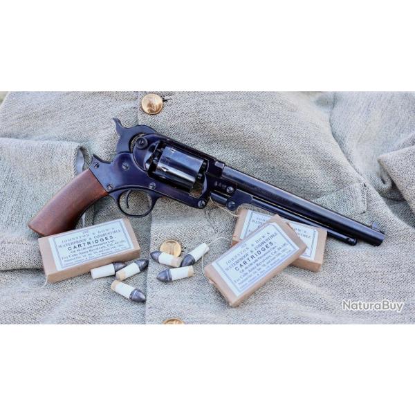 Revolver poudre noire PIETTA 1858 Starr Army Double Action .44 PN