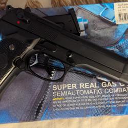 Beretta M9 Gaz Blowback 6MM