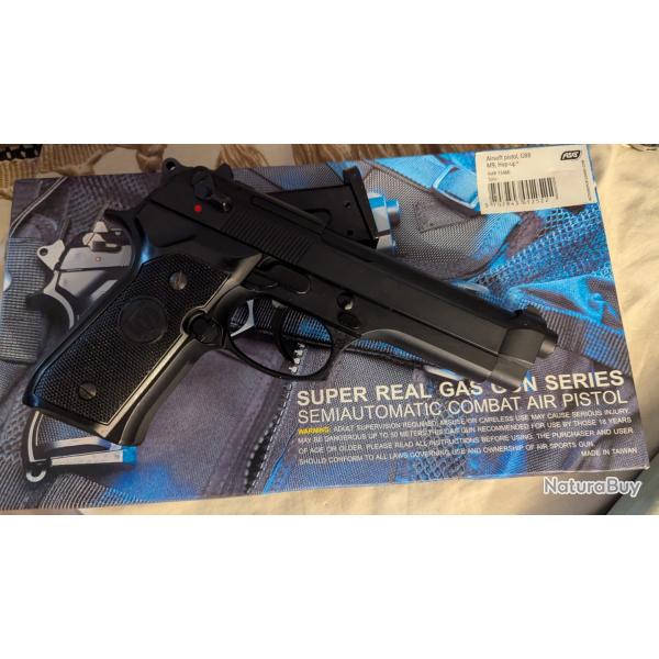Beretta M9 Gaz Blowback 6MM