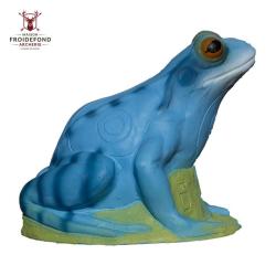 Grenouille Cible 3D - 3Di - Marron
