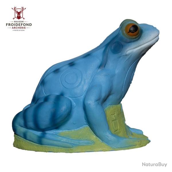 Grenouille Cible 3D - 3Di - Marron