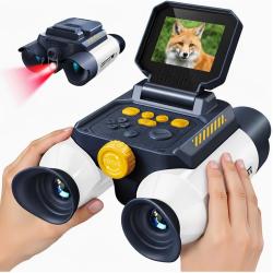 Jumelles vision de nuit  infrarouge  num&eacute;rique double  avec ecran 2,4 '': Nouveaut&eacute;