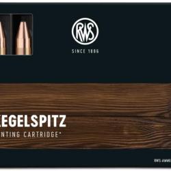 Cartouches RWS calibre 9.3x62 KS 16g 247gr x20
