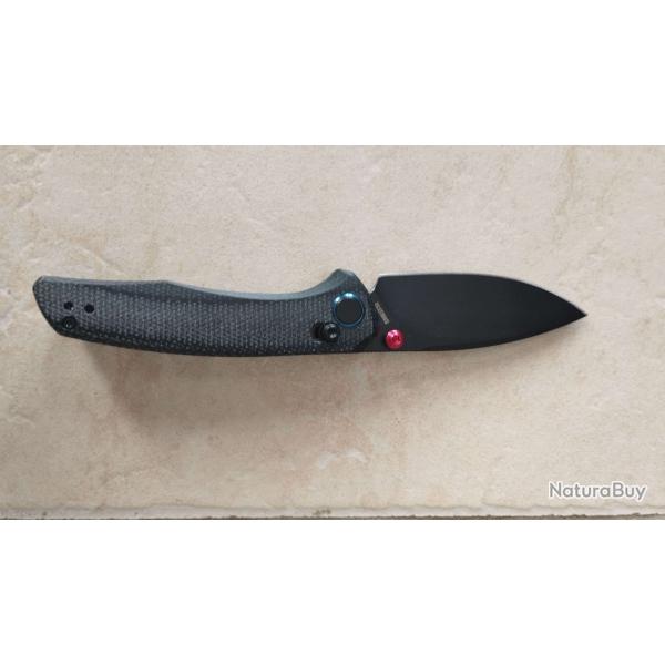 OLITANS AVIS G079?2.83''+14C28N+Black Micarta?Crossbar Lock