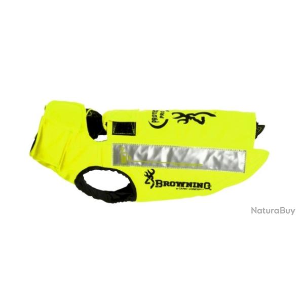 Gilet de protection BROWNING protect pro cano jaune