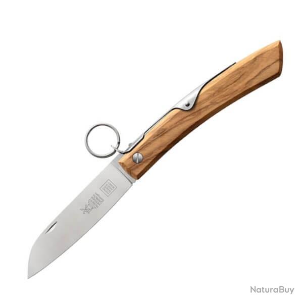 Couteau pliant Windm�hlenmesser s�rie Ibex 80 inox et manche olivier