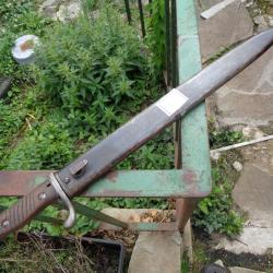 ba&iuml;onnette Mauser ann&eacute;e 1914-18