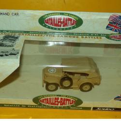 SOLIDO 1/50 : COMMAND CAR , U.S&nbsp; WWII , NUMERO 6110 , NEUF ,SUPERBE , FABRICATION FRANCAISE SOLIDO E