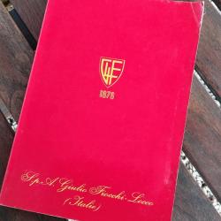 Catalogue Fiocchi &eacute;dition de 1961 .