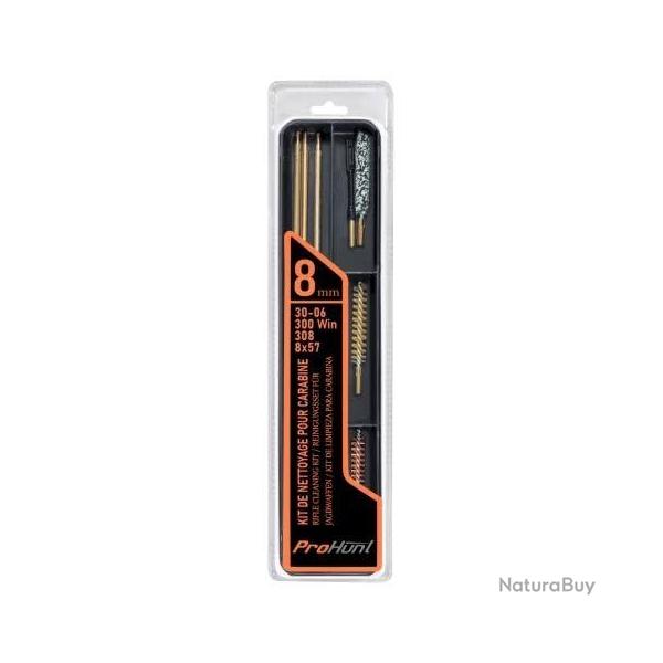Kit de nettoyage pour carabine calibre 8mm ProHunt