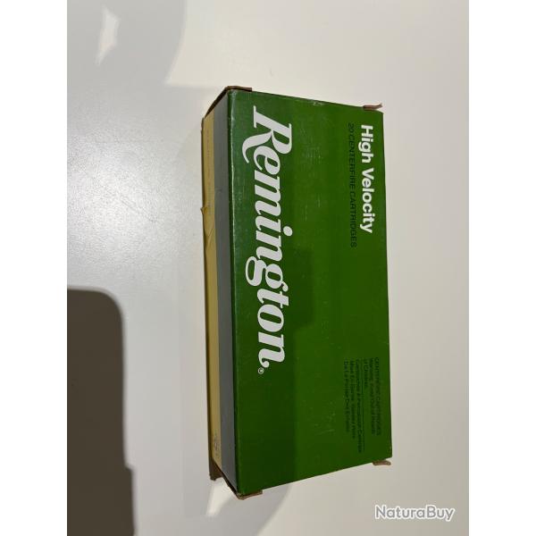 Lot de 10 boites de balles calibre 30X30W de marque REMINGTON
