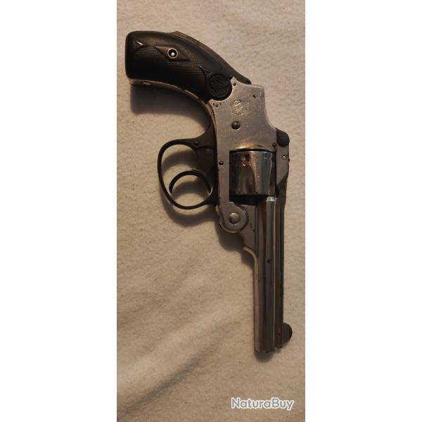 Classique revolver de collection Smith Wesson Hammerless Cal.32 excellent �tat. Fabrication 1902-09