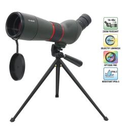Longue Vue Zoom 16 48x65 Optique BAK4 FMC &Eacute;tanche IPX6.5 Tr&eacute;pied Adaptateur Smartphone Tir Sportif