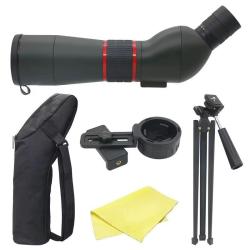 Longue Vue 16-48x65 &Eacute;tanche IPX6.5 Optique Haute D&eacute;finition Tr&eacute;pied Support Smartphone *Ench&egrave;re*
