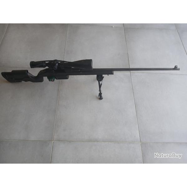 Mosin-Nagant 91/30 1938 - Archangel - Hawke 6-24x50 - 4 chargeurs + bois d'origine