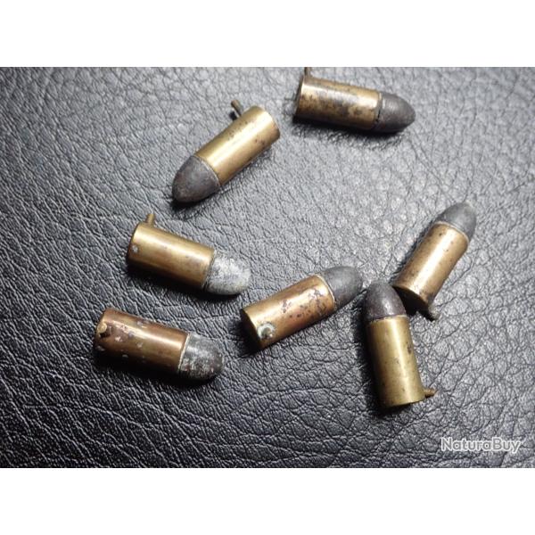 Lot de 7 cartouches � broche 7 mm