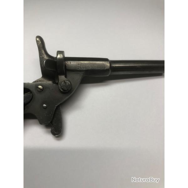 Ancien FLOBERT 6mm ZELLA-MEHLIS pistolet pour cycliste 1890 d'occasion vendu en l'�tat