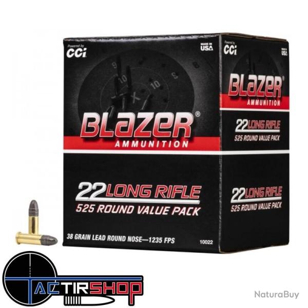 CCI Blazer 22lr Round Nose HV / par 525